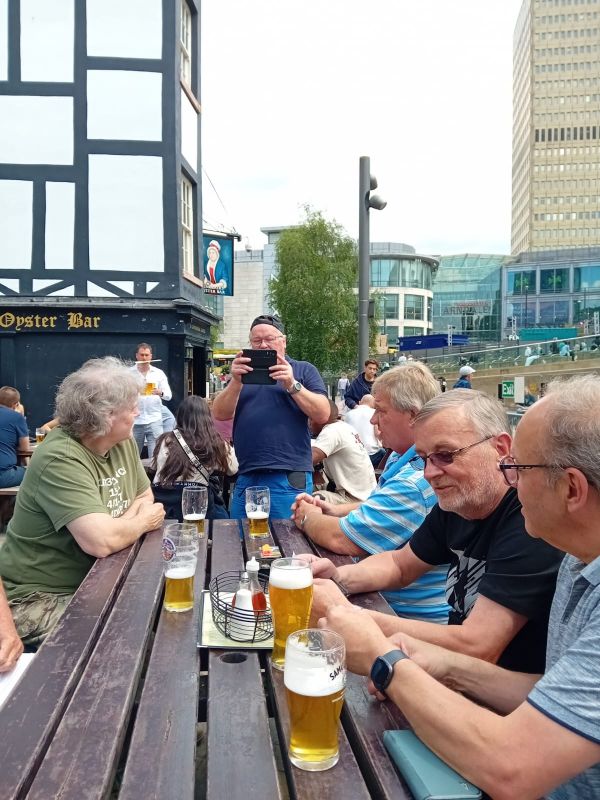 ???, Graham Whiteside, Colin Chatterton, Nigel Scott and Richard Pennington